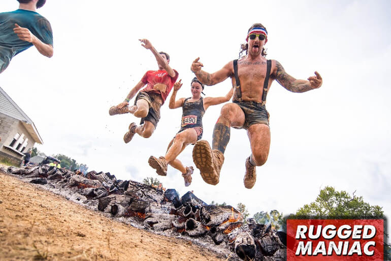 Total Fitness Club Rugged Maniac Mud Obstacle Run05 06 17